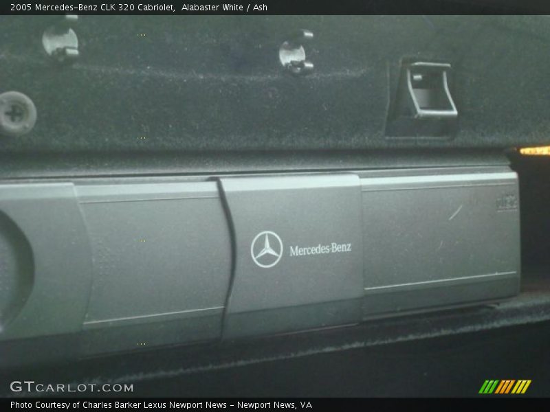 Alabaster White / Ash 2005 Mercedes-Benz CLK 320 Cabriolet