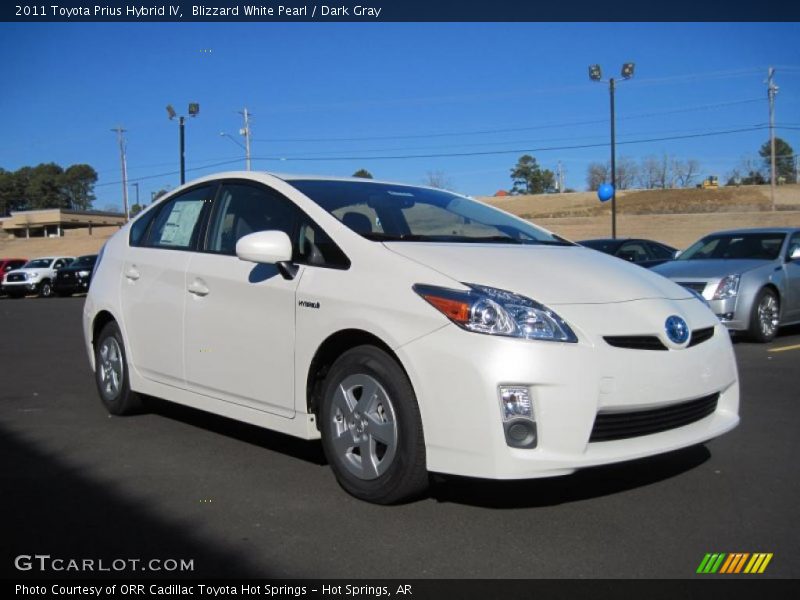 Front 3/4 View of 2011 Prius Hybrid IV