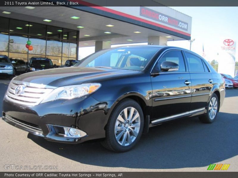 Black / Black 2011 Toyota Avalon Limited