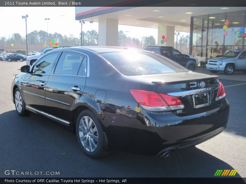 Black / Black 2011 Toyota Avalon Limited