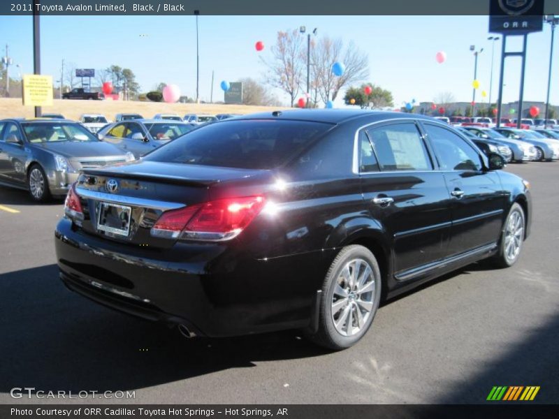 Black / Black 2011 Toyota Avalon Limited
