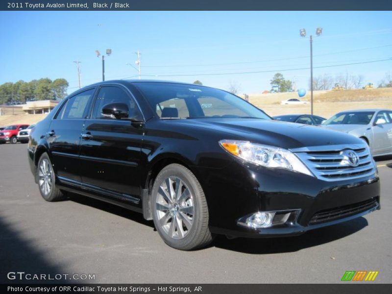 Black / Black 2011 Toyota Avalon Limited