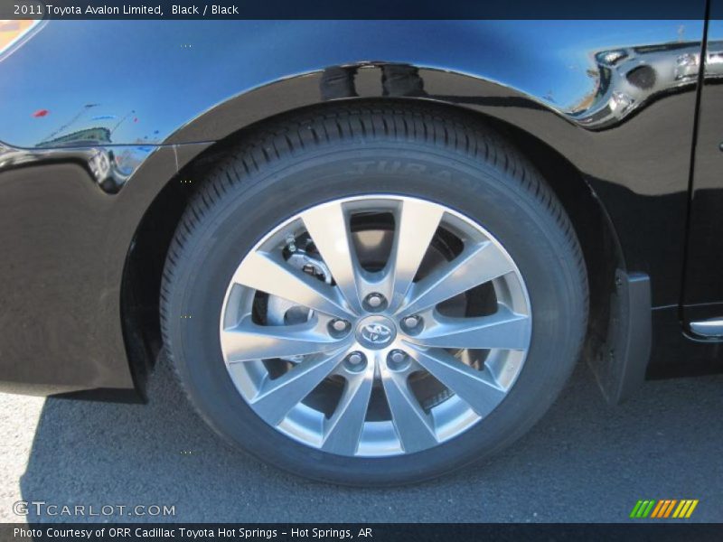Black / Black 2011 Toyota Avalon Limited