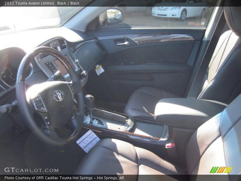 Black / Black 2011 Toyota Avalon Limited