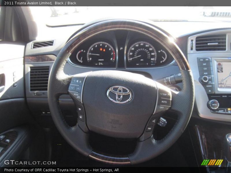 Black / Black 2011 Toyota Avalon Limited