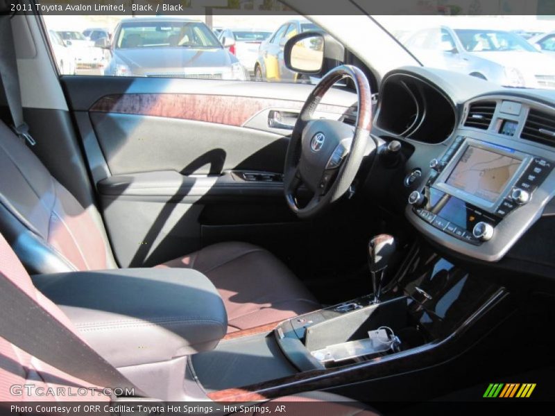 Black / Black 2011 Toyota Avalon Limited