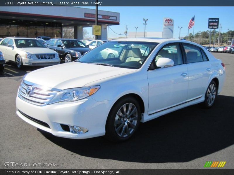 Blizzard White Pearl / Ivory 2011 Toyota Avalon Limited