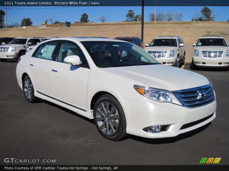Blizzard White Pearl / Ivory 2011 Toyota Avalon Limited