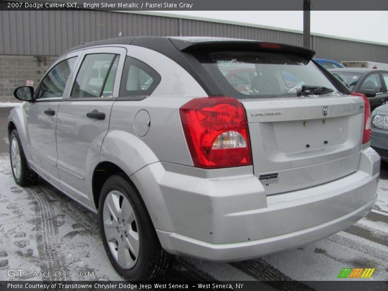 Bright Silver Metallic / Pastel Slate Gray 2007 Dodge Caliber SXT