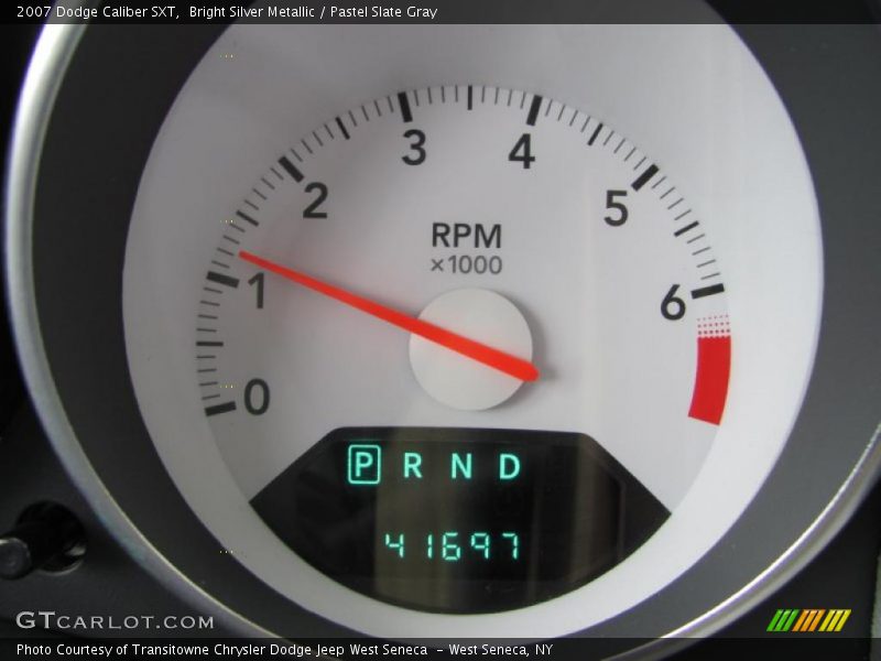 Bright Silver Metallic / Pastel Slate Gray 2007 Dodge Caliber SXT