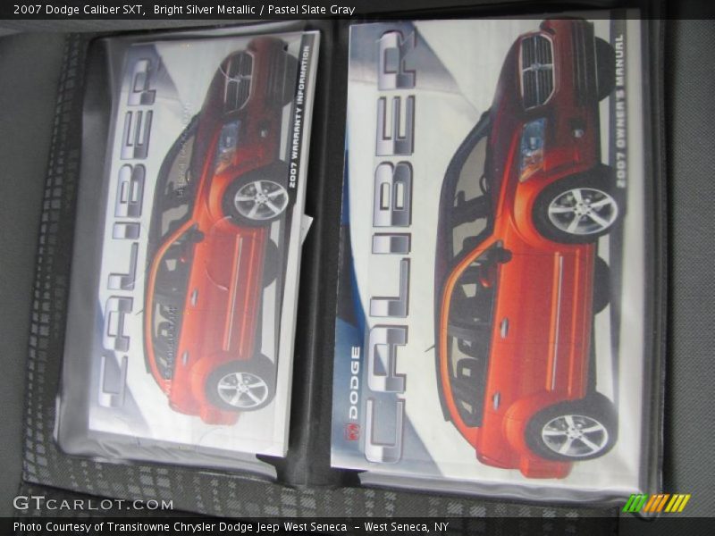 Bright Silver Metallic / Pastel Slate Gray 2007 Dodge Caliber SXT