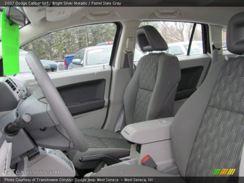 Bright Silver Metallic / Pastel Slate Gray 2007 Dodge Caliber SXT