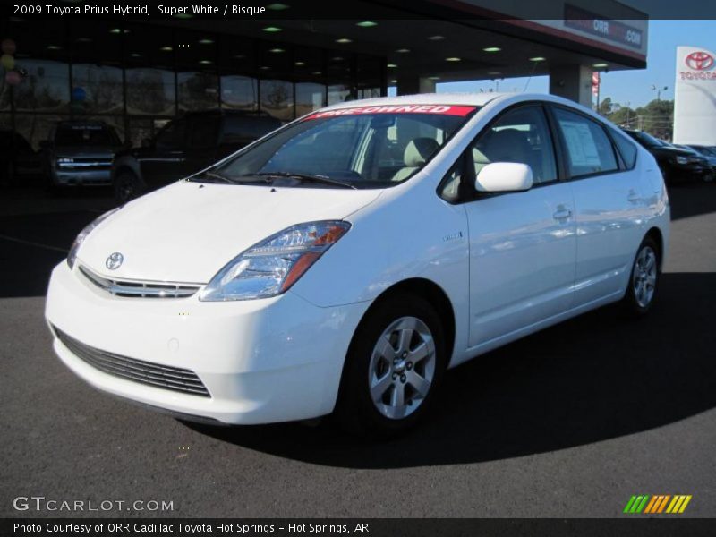 Super White / Bisque 2009 Toyota Prius Hybrid