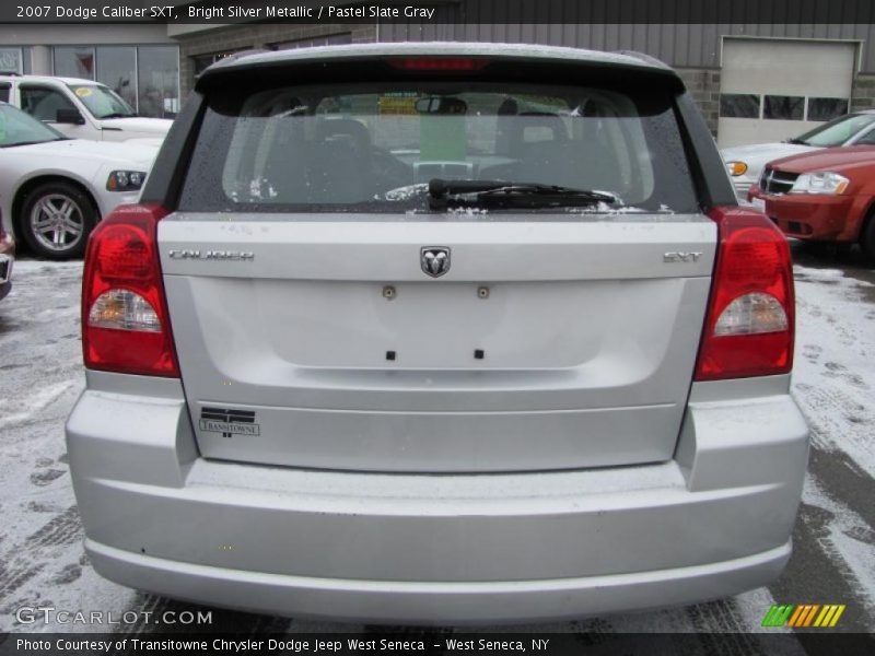 Bright Silver Metallic / Pastel Slate Gray 2007 Dodge Caliber SXT