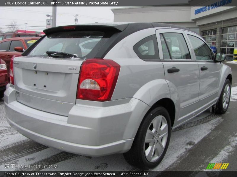 Bright Silver Metallic / Pastel Slate Gray 2007 Dodge Caliber SXT