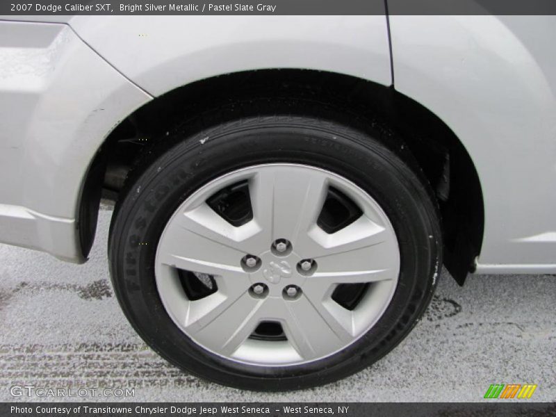 Bright Silver Metallic / Pastel Slate Gray 2007 Dodge Caliber SXT