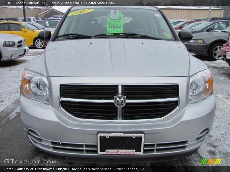 Bright Silver Metallic / Pastel Slate Gray 2007 Dodge Caliber SXT