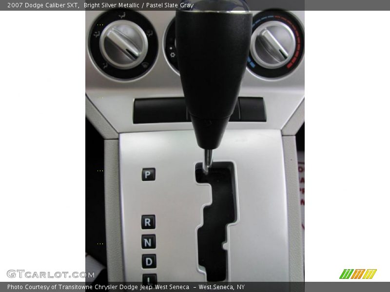 Bright Silver Metallic / Pastel Slate Gray 2007 Dodge Caliber SXT