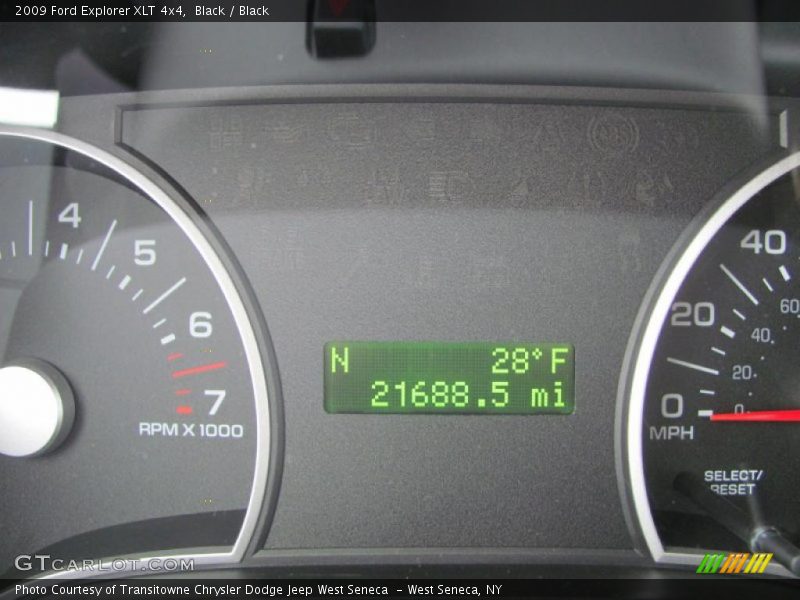 Black / Black 2009 Ford Explorer XLT 4x4