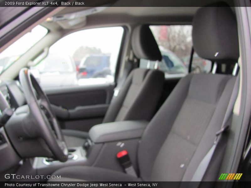 Black / Black 2009 Ford Explorer XLT 4x4