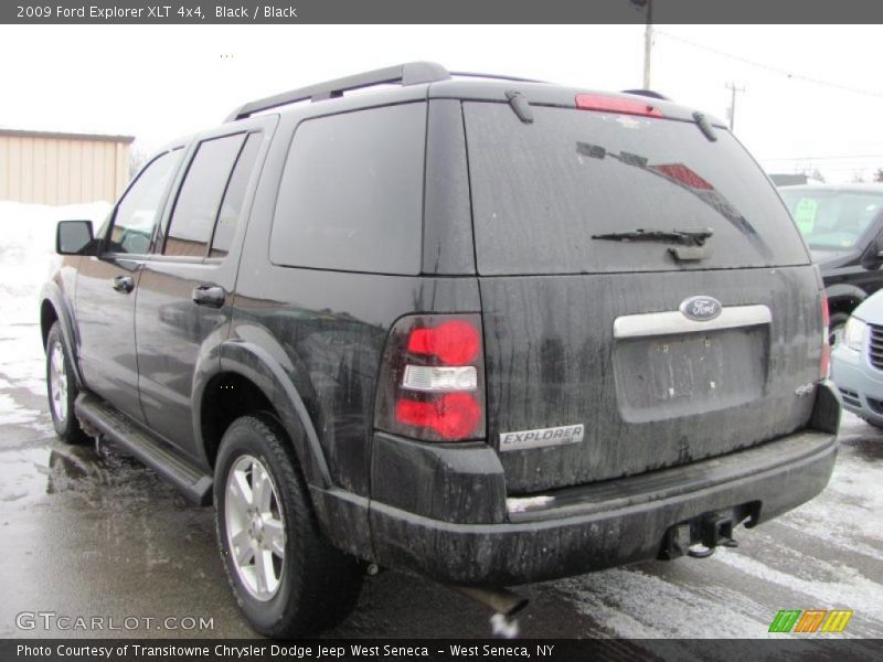 Black / Black 2009 Ford Explorer XLT 4x4