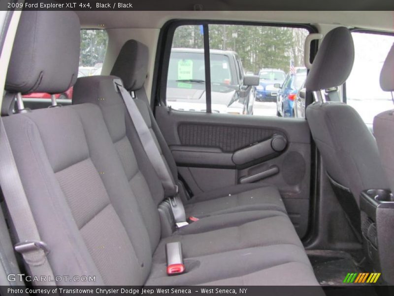 Black / Black 2009 Ford Explorer XLT 4x4