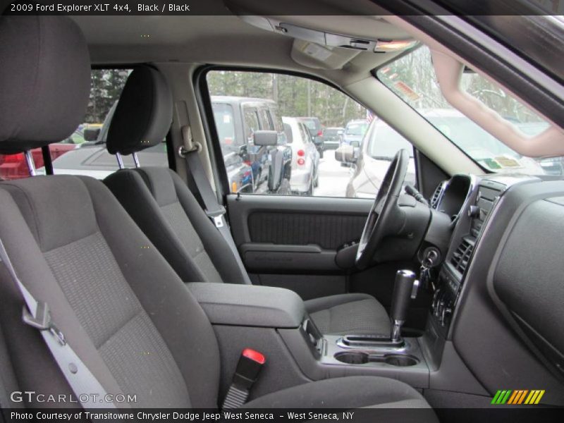 Black / Black 2009 Ford Explorer XLT 4x4
