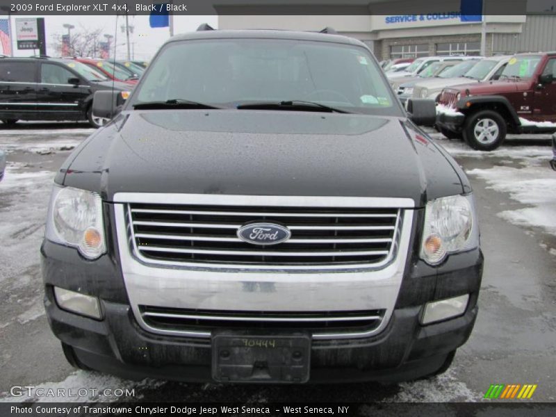 Black / Black 2009 Ford Explorer XLT 4x4