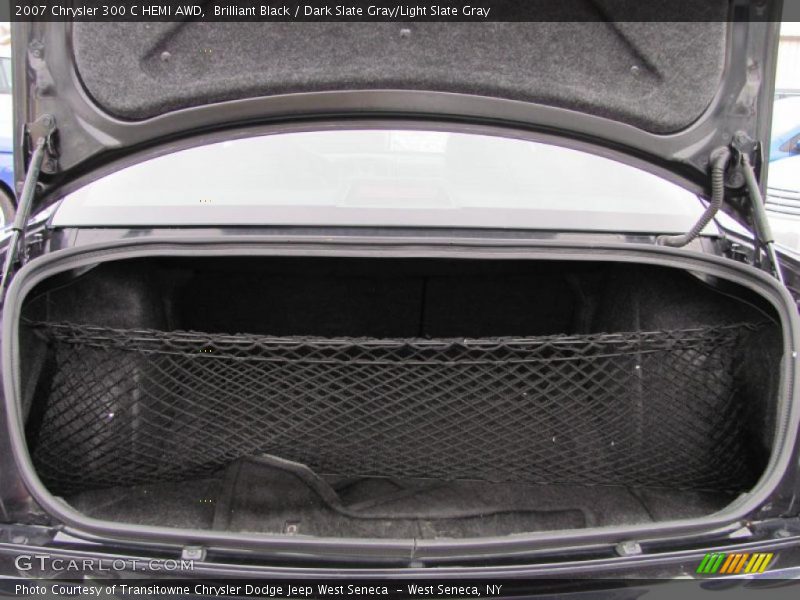 Brilliant Black / Dark Slate Gray/Light Slate Gray 2007 Chrysler 300 C HEMI AWD