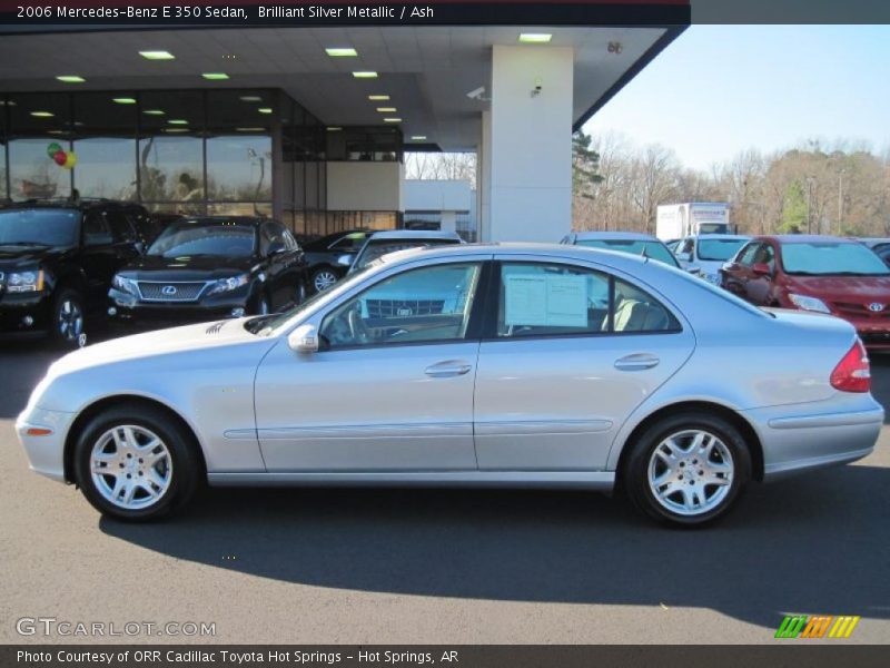 Brilliant Silver Metallic / Ash 2006 Mercedes-Benz E 350 Sedan