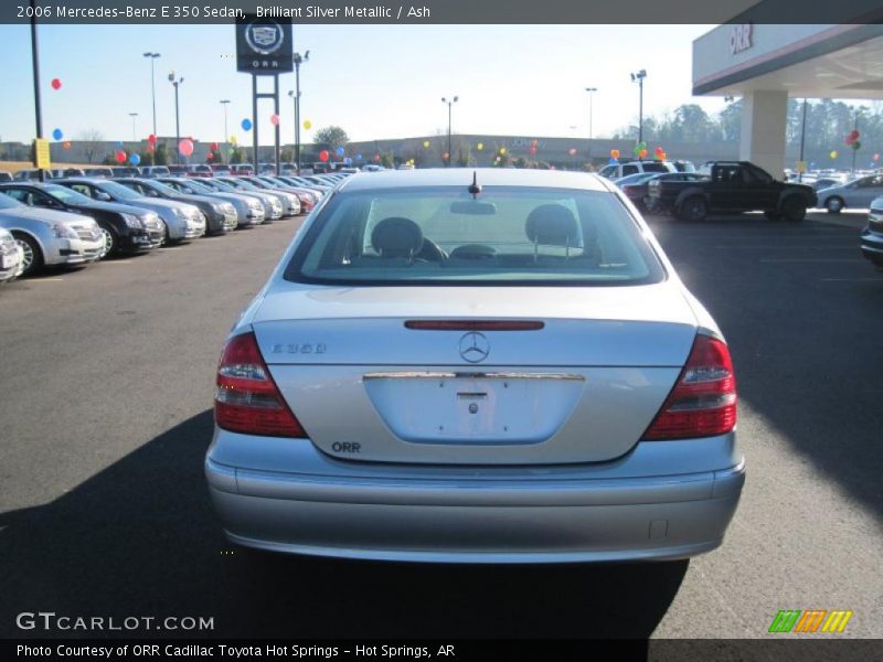 Brilliant Silver Metallic / Ash 2006 Mercedes-Benz E 350 Sedan