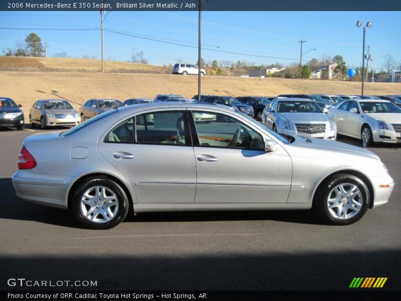 Brilliant Silver Metallic / Ash 2006 Mercedes-Benz E 350 Sedan