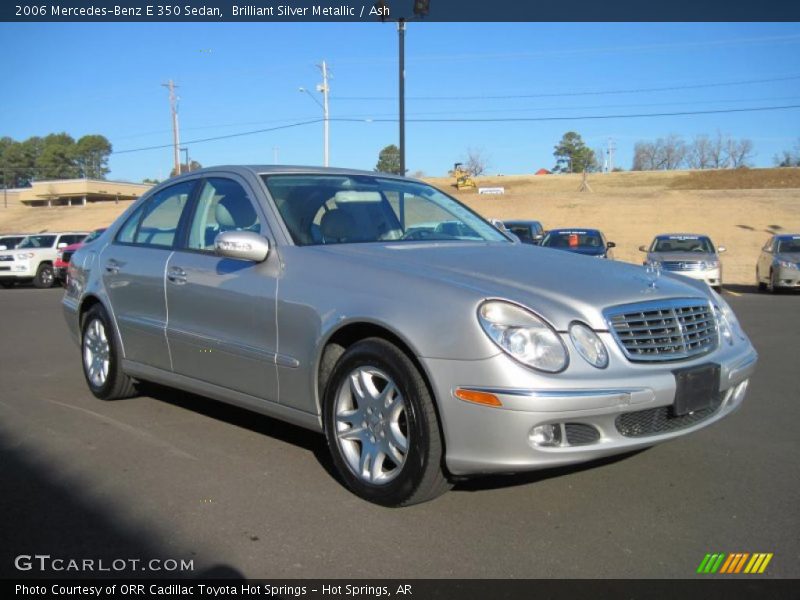 Brilliant Silver Metallic / Ash 2006 Mercedes-Benz E 350 Sedan