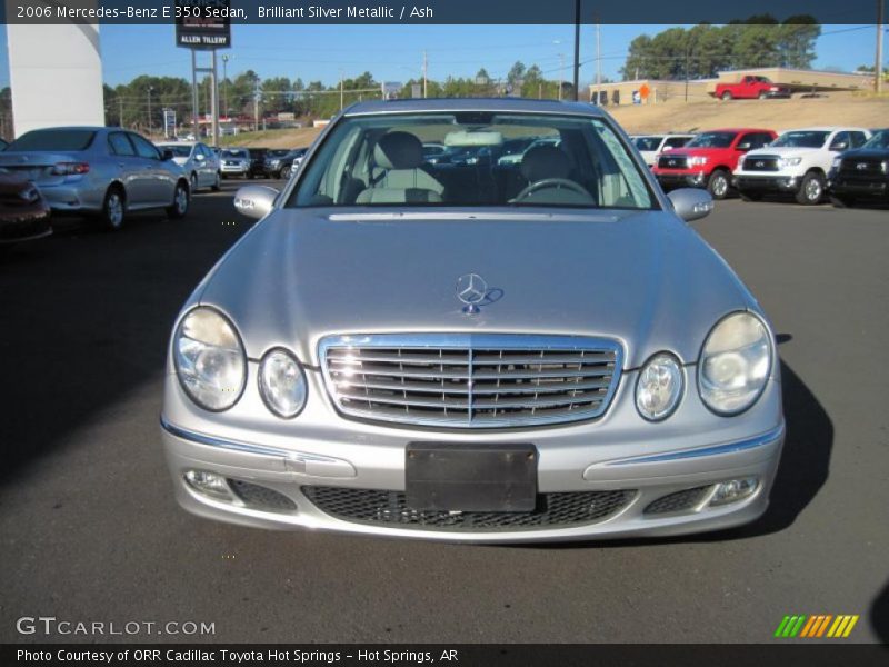 Brilliant Silver Metallic / Ash 2006 Mercedes-Benz E 350 Sedan