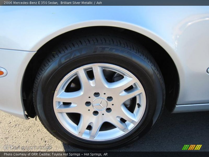 Brilliant Silver Metallic / Ash 2006 Mercedes-Benz E 350 Sedan
