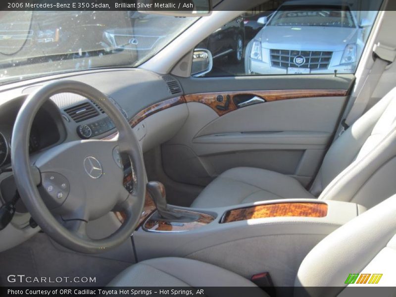Brilliant Silver Metallic / Ash 2006 Mercedes-Benz E 350 Sedan