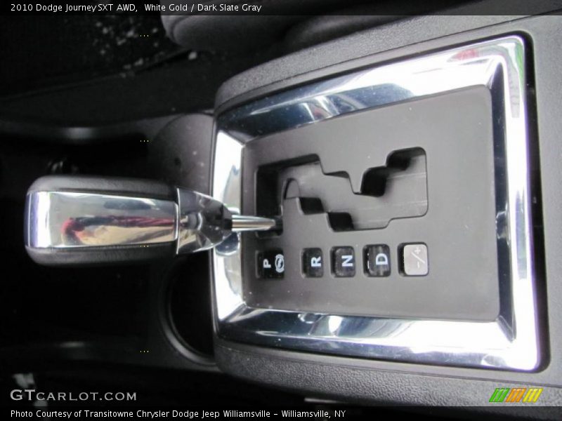 White Gold / Dark Slate Gray 2010 Dodge Journey SXT AWD