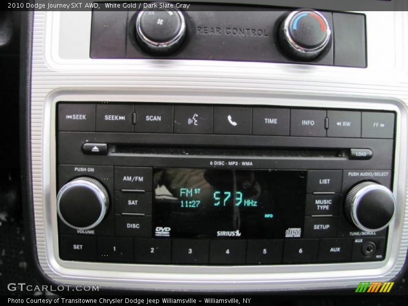 White Gold / Dark Slate Gray 2010 Dodge Journey SXT AWD