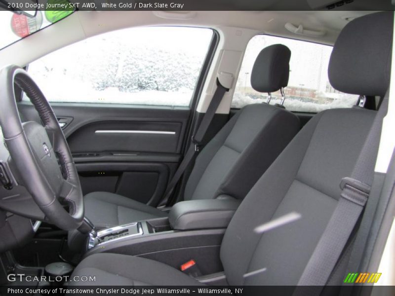 White Gold / Dark Slate Gray 2010 Dodge Journey SXT AWD
