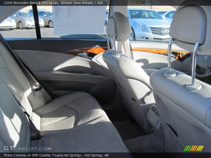 Brilliant Silver Metallic / Ash 2006 Mercedes-Benz E 350 Sedan