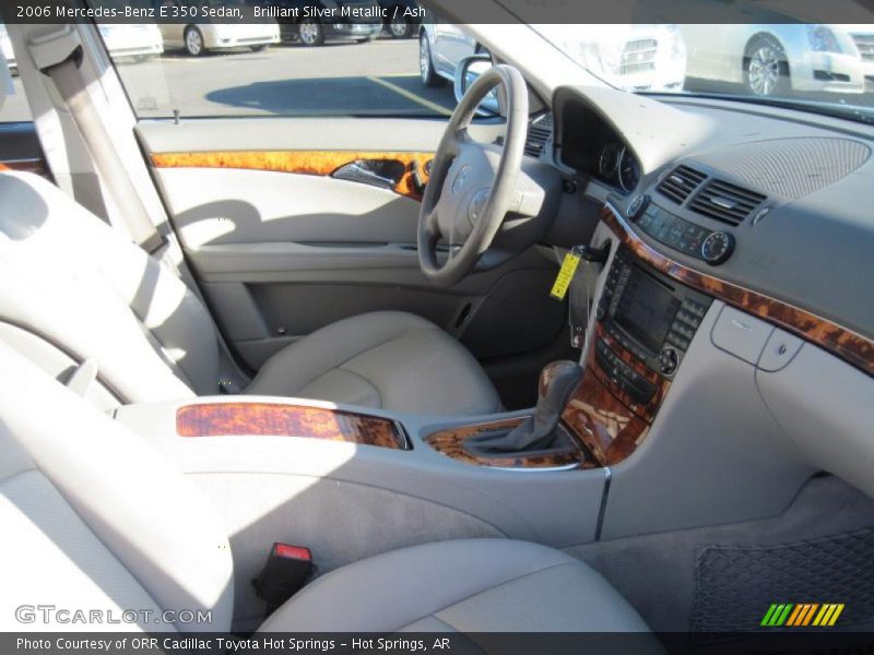 Brilliant Silver Metallic / Ash 2006 Mercedes-Benz E 350 Sedan