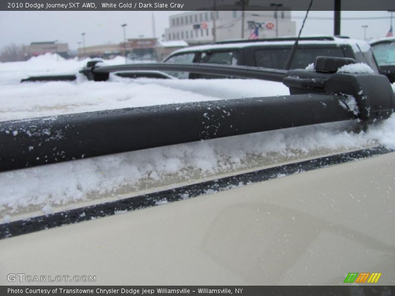 White Gold / Dark Slate Gray 2010 Dodge Journey SXT AWD