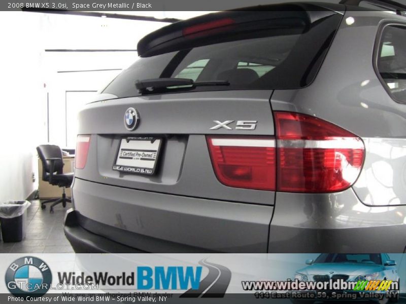 Space Grey Metallic / Black 2008 BMW X5 3.0si