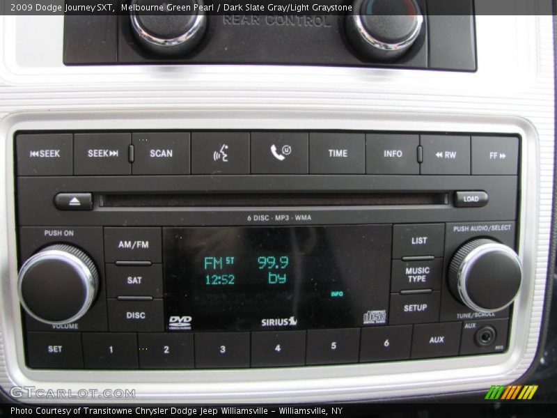 Melbourne Green Pearl / Dark Slate Gray/Light Graystone 2009 Dodge Journey SXT