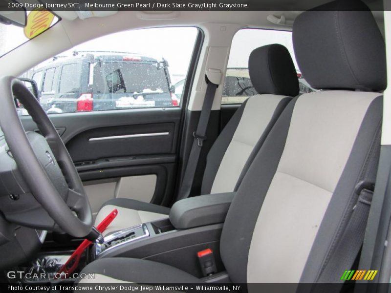 Melbourne Green Pearl / Dark Slate Gray/Light Graystone 2009 Dodge Journey SXT