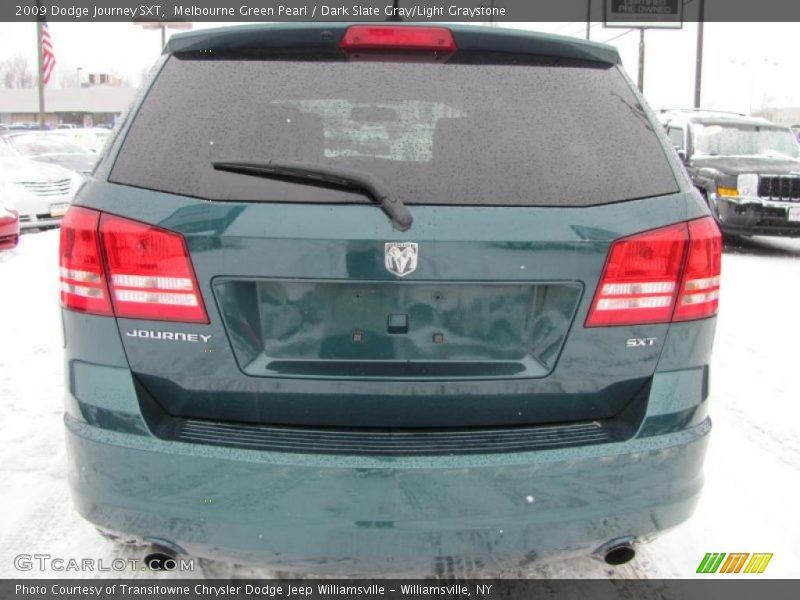 Melbourne Green Pearl / Dark Slate Gray/Light Graystone 2009 Dodge Journey SXT