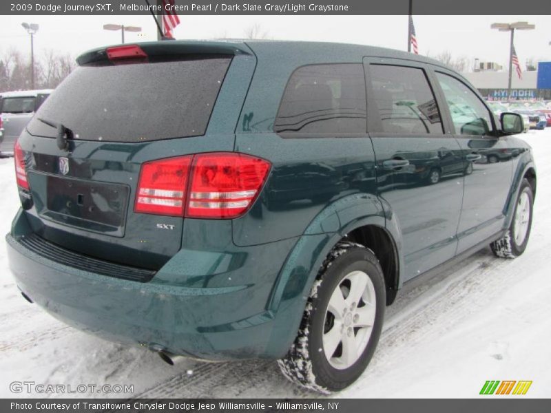 Melbourne Green Pearl / Dark Slate Gray/Light Graystone 2009 Dodge Journey SXT