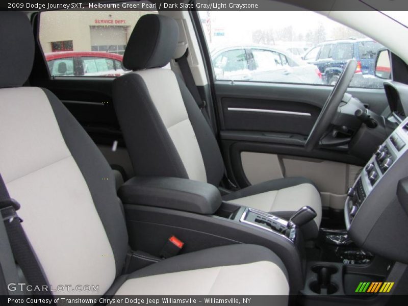 Melbourne Green Pearl / Dark Slate Gray/Light Graystone 2009 Dodge Journey SXT