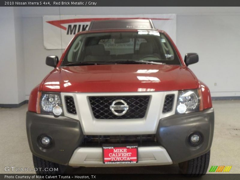 Red Brick Metallic / Gray 2010 Nissan Xterra S 4x4