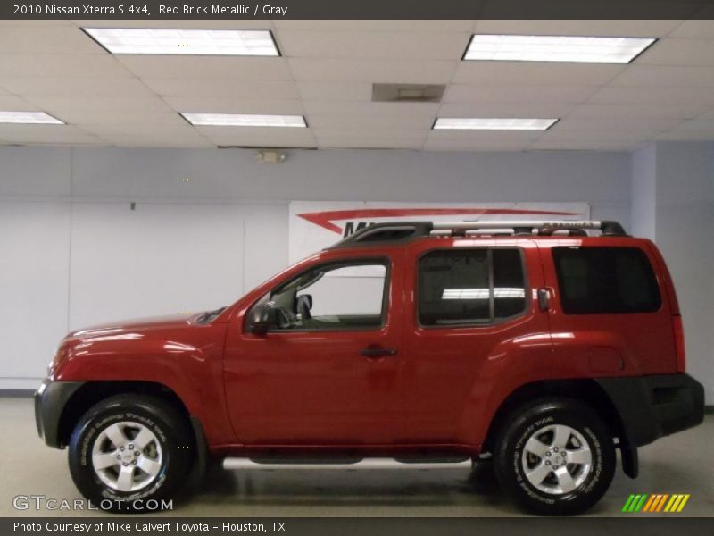 Red Brick Metallic / Gray 2010 Nissan Xterra S 4x4
